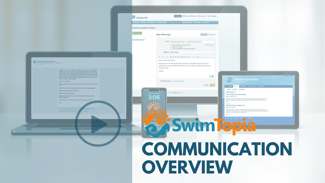 Communication Overview - SwimTopia