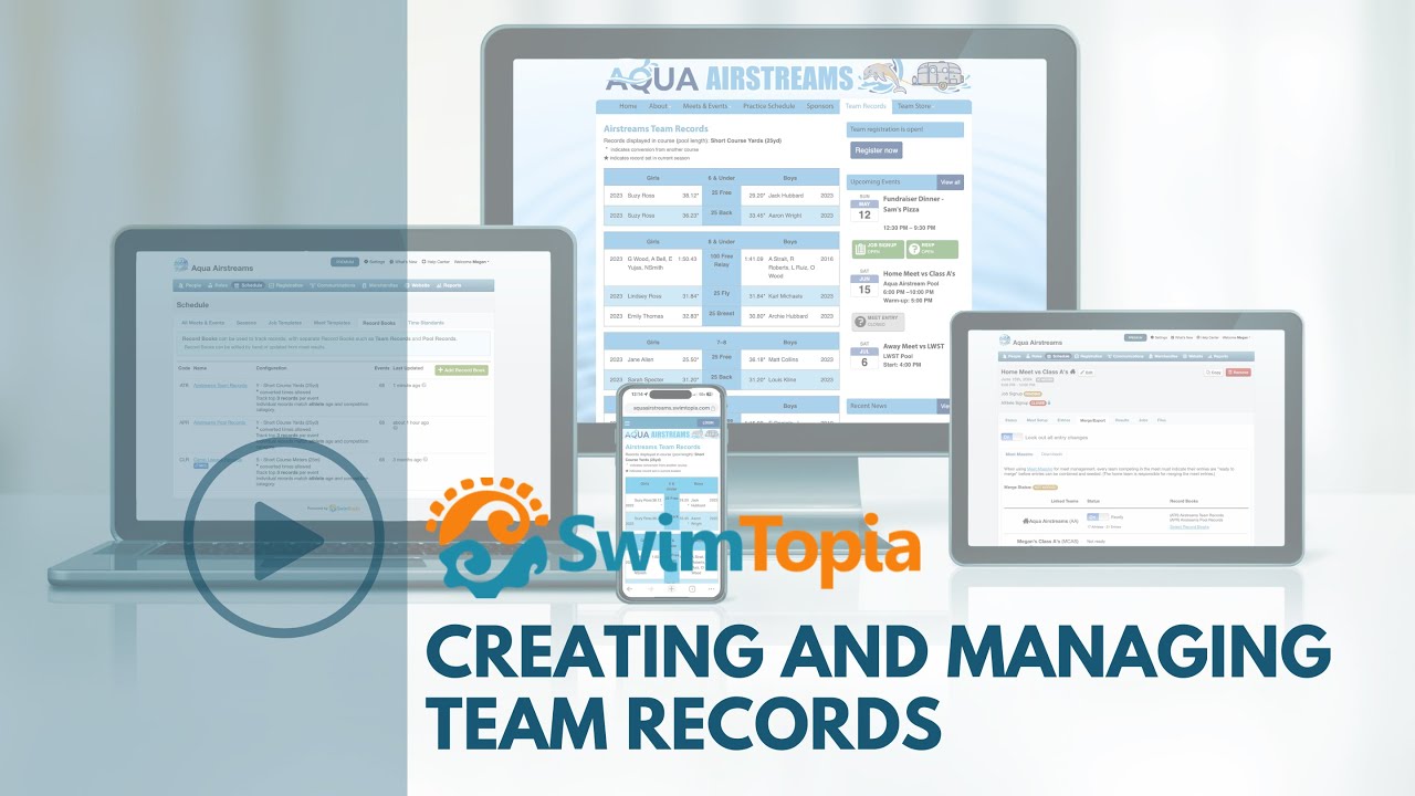 Creating and Managing Your Record Books