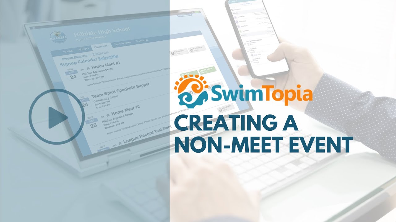 Creating a Non-Meet Event - SwimTopia