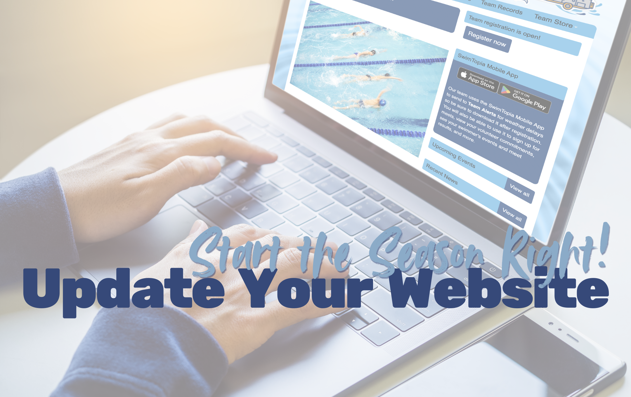 Update Your Team Website